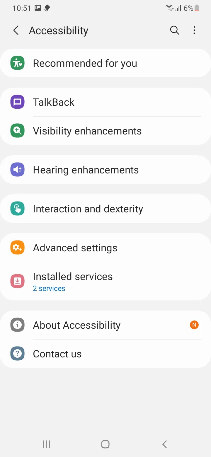 servizi installati