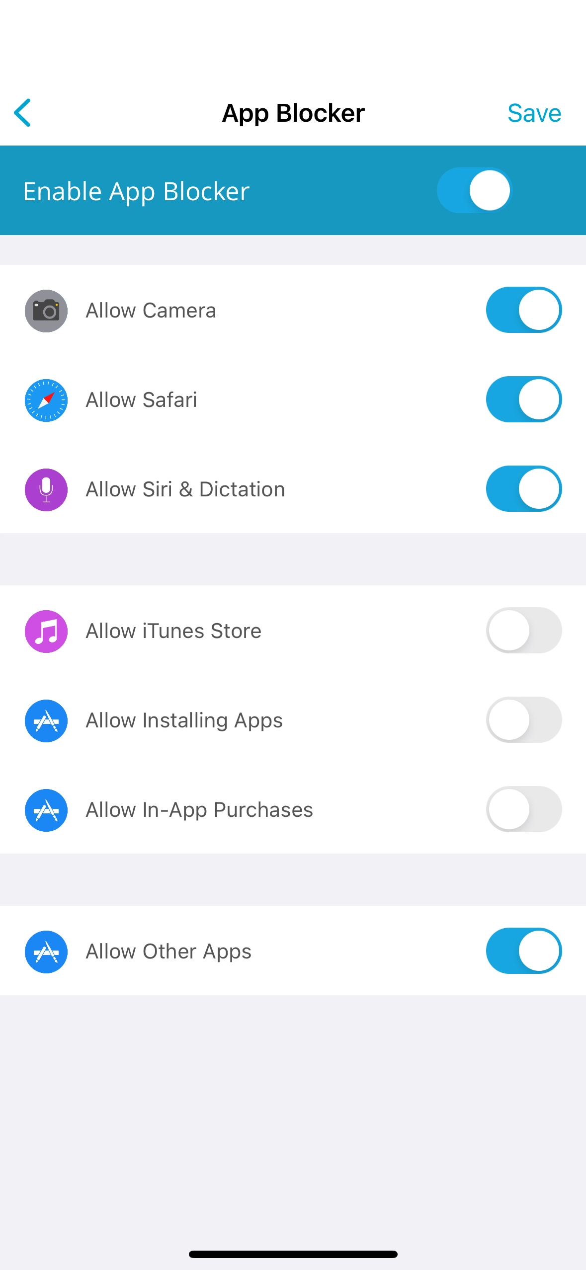 App Blocker For iOS