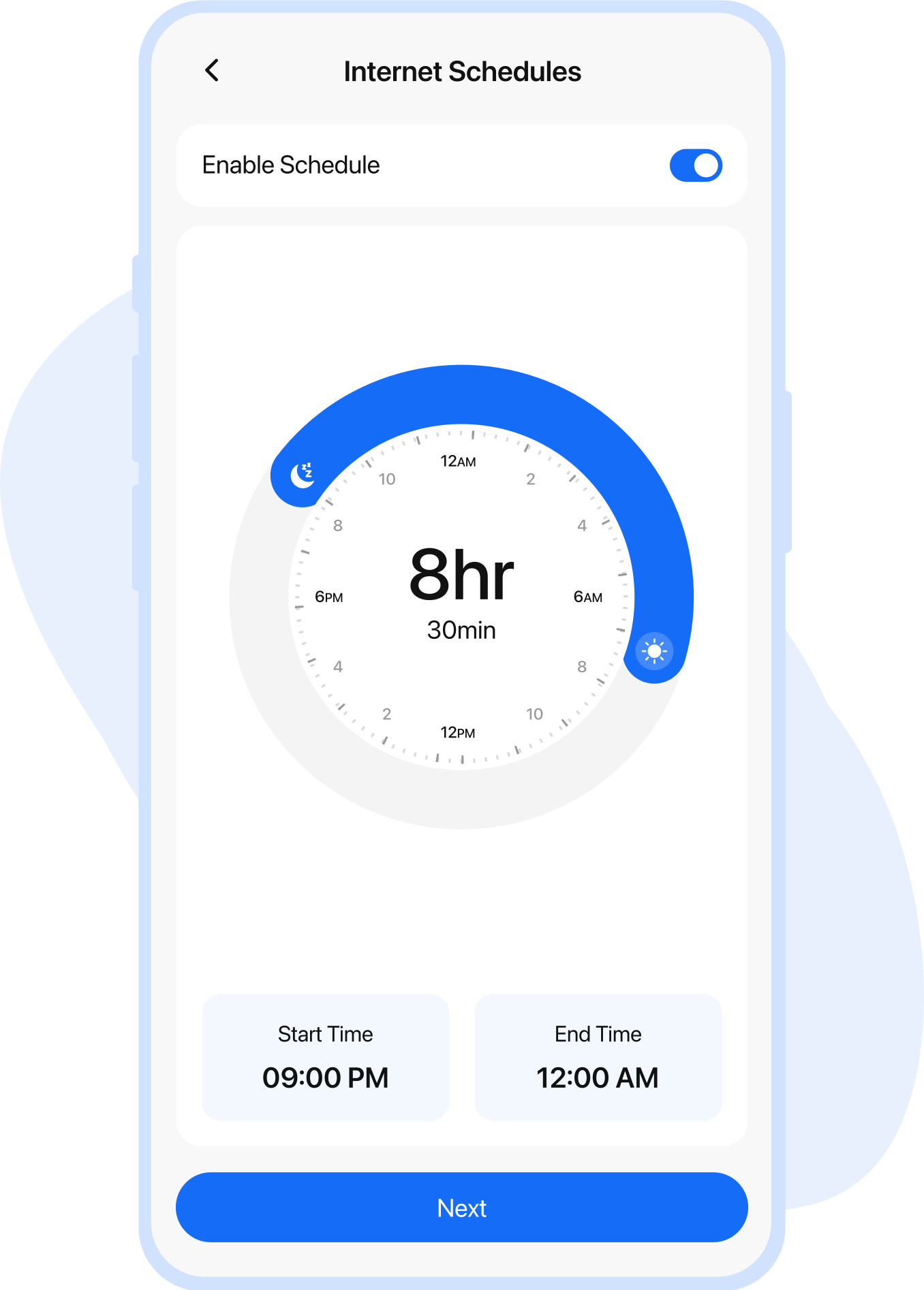 Custom Schedules