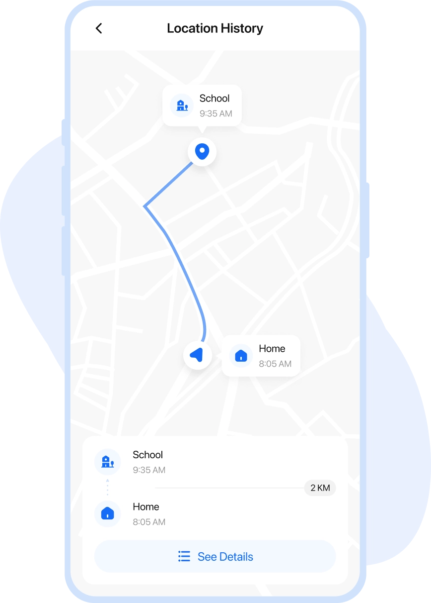 Accurate location History