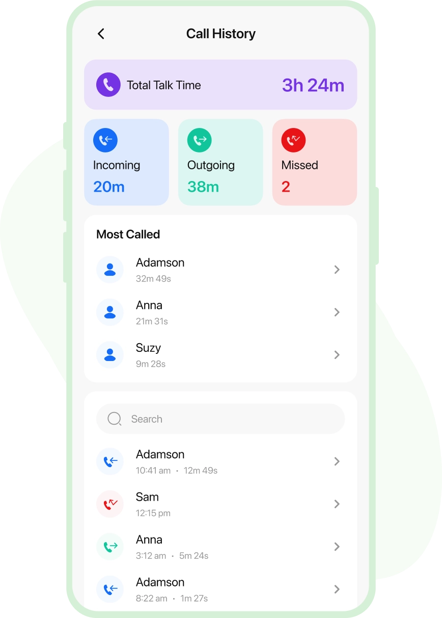 Monitor Calls & SMS